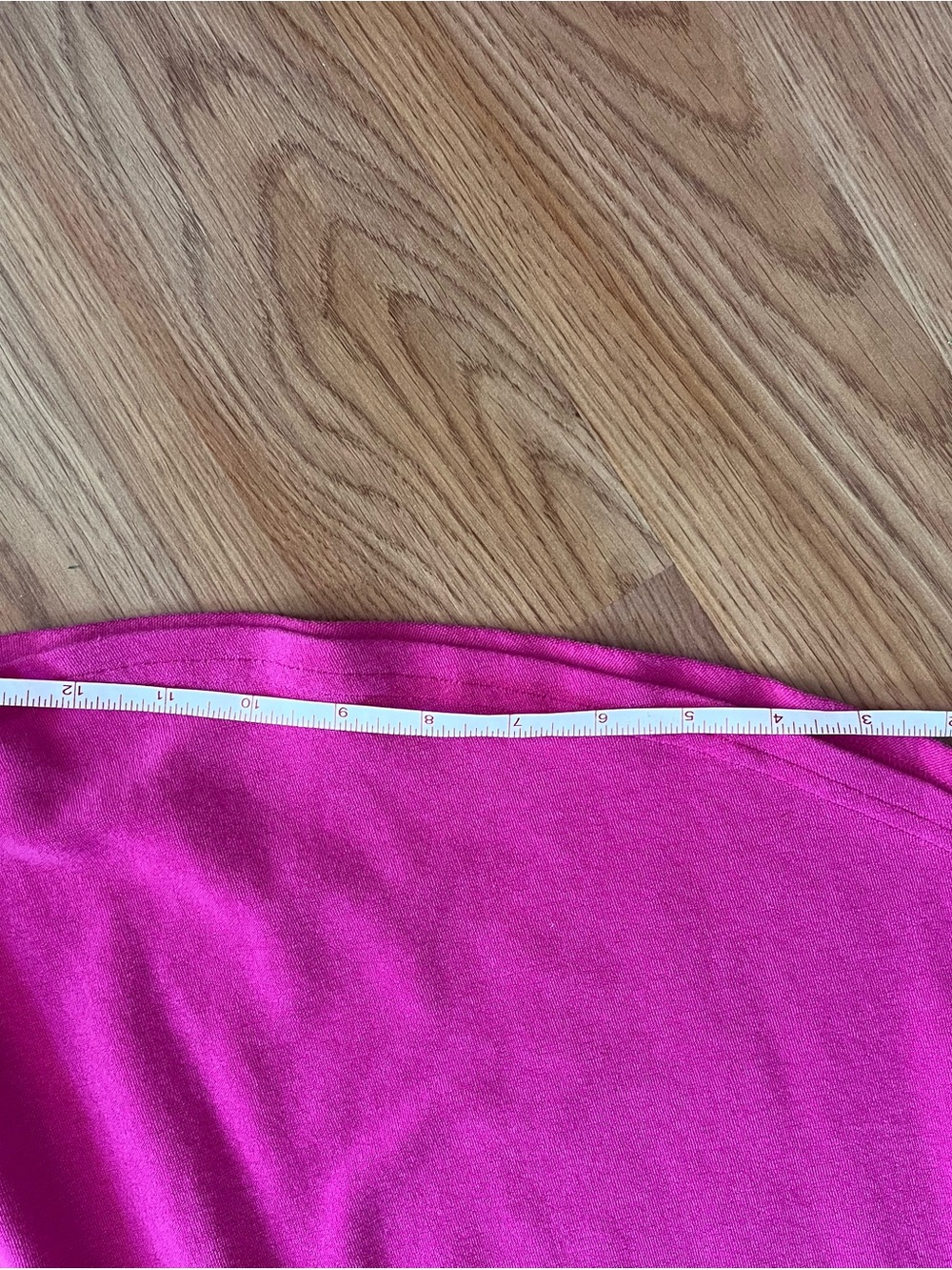 Anthropologie Hot Pink Tie-Shoulder Terry Cloth Cropped Asymmetrical Jumpsuit - Picture 12 of 14